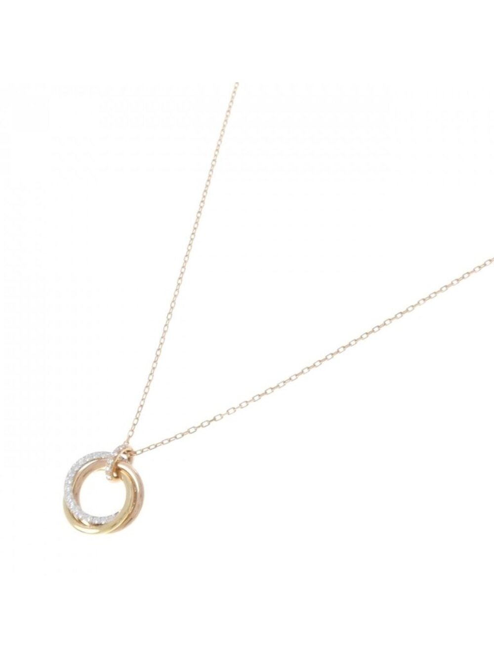 Cartier Trinity Necklace Pink View 2